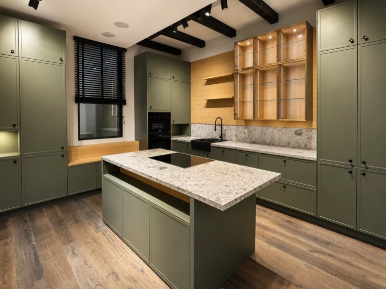 cuisine-sur-mesure-bruxelles-av5085-ncs-s7005g50y-ilot-plan-mineral